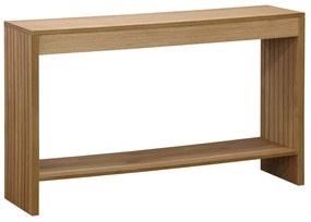 Κονσόλα Focused MDF φυσικό 120x35x74εκ Υλικό: MDF - PARTICLE BOARD WITH PAPER WOOD - TOP 18MM - SIDE 30MM - FRONT 15MM 260-000003