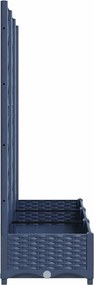 vidaXL Κήπος Μπλε Γκρι 120 x 40 x 121,5 cm