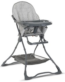 Καρεκλάκι φαγητού  BonBon  Grey Leather  10100312506  Lorelli