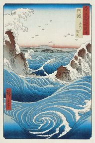 Αφίσα Hiroshige - Whirlpools, Hiroshige Utagawa