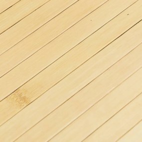 vidaXL Χαλί Ορθογώνιο Φυσικό 100 x 400 εκ. Μπαμπού