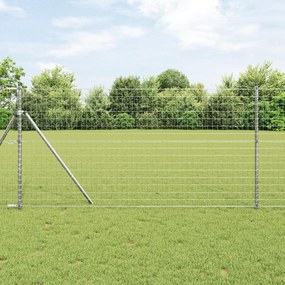 vidaXL Euro Fence 1.2x10 μ Γαλβανισμένος Σίδηρος