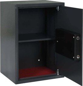 vidaXL Ψηφιακό Ασφαλές Σκούρο γκρι 35 x 31 x 50 εκ. Ατσάλι