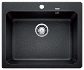 Blanco Naya 6 Anthracite SILGRANIT™ PuraDur™ Γρανιτένιος Νεροχύτης Ένθετος με 1 Γούρνα 61,5x51cm