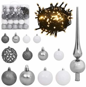 vidaXL Τεχνητό Χριστουγεννιάτικο Δέντρο Πράσινο 240 cm ΠΕ και PVC