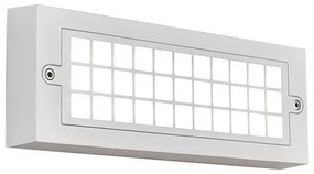 Απλίκα Φωτιστικό Τοίχου LED 6W 3000K IP65 25,5x9 Spotlight-7807-Λευκό 7807