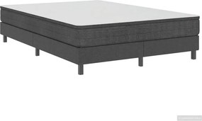 vidaXL Πλαίσιο Κρεβατιού Boxspring Γκρι 140 x 200 εκ. Υφασμάτινο