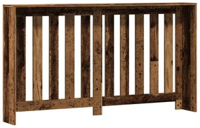 vidaXL Κάλυμμα Καλοριφέρ Όψη Παλαιού Ξύλου 149x20x82 εκ. Επεξ. Ξύλο