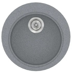 Sanitec Classic 316 Metallic Silver Νεροχύτης