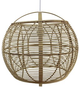Φωτιστικό Οροφής Bamboo Φυσικό Μπεζ Art Et Lumiere 56x27εκ. 14854