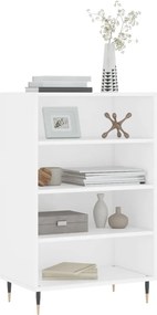 vidaXL Ραφιέρα Λευκή 57 x 35 x 90 από Επεξεργασμένο Ξύλο