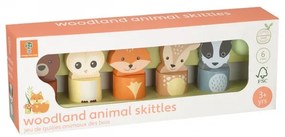 Ξύλινο Παιχνίδι Μπόουλινγκ Woodland Orange Tree Toys 60-03210