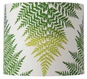Καπέλο Φωτιστικού 1xE27 Πράσινο Λινό Fern Leaves SH101016-C Ebb&Flow-SH101016-C-Πράσινο SH101016-C