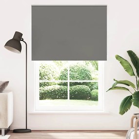 vidaXL Roller Blind Blackout γκρί 150x230 cm Πλάτος υφάσματος 146,6cm