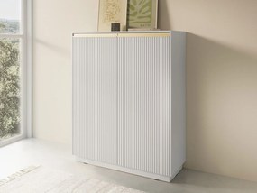 Μπουφές Imperial long-Leuko - 103.50Χ39.00Χ127.00cm