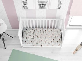 DIMcol ΠΑΠΛΩΜΑΤΟΘΗΚΗ ΕΜΠΡΙΜΕ ΒΡΕΦ Flannel Cotton 100% 120Χ160 Μπαλαρίνα 166 Green