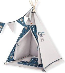 TeePee Tent - Meadow - Navy
