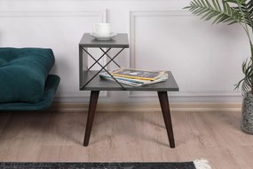 Κομοδίνο Ανθρακί CRAPRAN 50x40x55