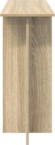 vidaXL Τραπέζι κονσόλας Sonoma Δρυς 100 x 30 x 75 εκ