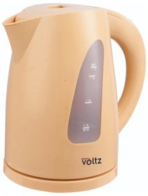 Ηλεκτρικός βραστήρας Oliver Voltz OV51230B, 2200W, 1,7 l, Φωτεινή ένδειξη, Ασύρματο, Κρέμα