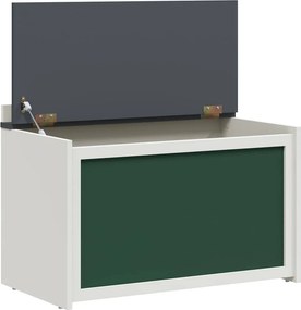 vidaXL Δημιουργική αποθήκευση για παιδιά ROROS Γκρι και Λευκό