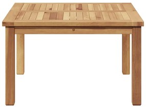 vidaXL Τραπεζάκι σαλονιού Καφέ 60 x 60 x 36 cm Μασίφ ξύλο teak