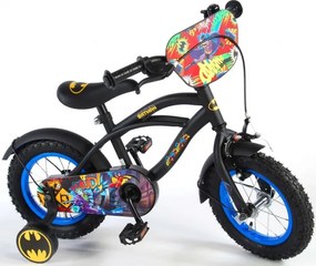 Batman 12 Inch 23 cm Boys Coaster Brake Black