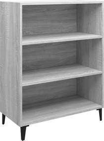vidaXL Ντουλάπι Γκρι sonoma 69,5 x 32,5 x 90εκ. από Επεξεργασμένο Ξύλο