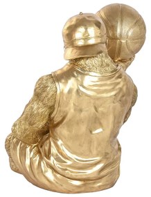 Διακοσμητική Φιγούρα Home ESPRIT Χρυσό Γορίλας 54 X 46 X 60,5 CM