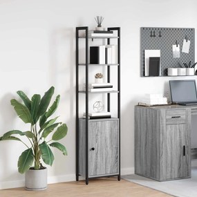 vidaXL Βιβλιοθήκη 6 επιπέδων 40 x 24 x 161 εκ Επεξεργασμένο Ξύλο