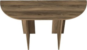 Κονσόλα Cortado Megapap χρώμα καρυδί 120x35x75εκ.