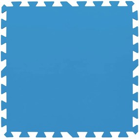 Bestway Προστατευτικό Πάτωμα Πισίνας 8 τεμ. Μπλε 58220