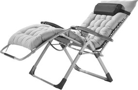 VEVOR Zero Gravity Chair 33" Zero Gravity Recliner Lounge Chair Indoor &amp; Outdoor