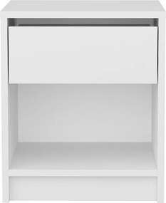 Κομοδίνο Λευκό POCLASO 44.6x35.9x52.8