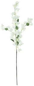 Τεχνητό Λουλούδι Bougauvillea 20651 115cm White GloboStar Πολυαιθυλένιο,Ύφασμα