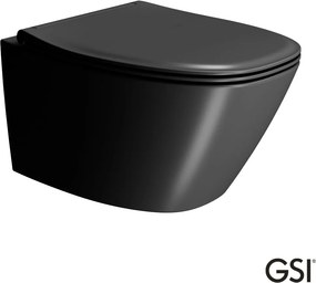 GSI Modo Plus Swirl 841500SC Ardesia Matt - Κρεμαστή λεκάνη