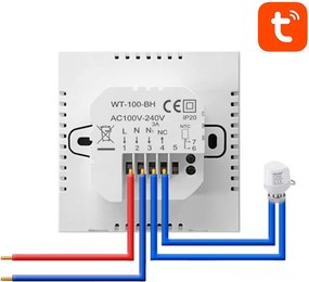 Smart Water Heating Thermostat Avatto ZWT100 3A Zigbee Tuya