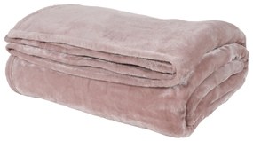 Κουβέρτα Βελουτέ Λίκνου 80x110 Relax 1346 Ροζ 5204850230333