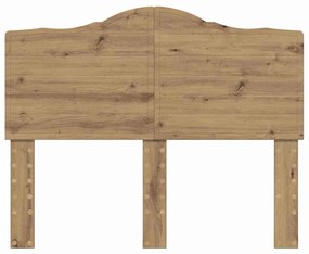vidaXL Κεφαλάρι Artisan Oak 120 cm Επεξεργασμένο ξύλο