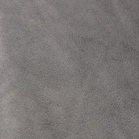 vidaXL Κουβέρτα Βαρύτητας με Κάλυμμα Γκρι 200x225 εκ. 9 κ. Υφασμάτινη