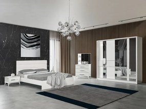 Σετ Κρεβατοκάμαρας 6 Τεμαχίων Κομψή Αισθητική 160x200x105 cm