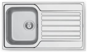 Maidsinks by Pyramis Fedra Σατινέ Ανοξείδωτος Νεροχύτης 45  cm