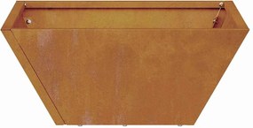 vidaXL Γλάστρα Κήπου Σκ rusty 35 x 35 x 15 εκ.