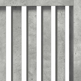 vidaXL Καπάκι Καλοριφέρ Σκυρόδεμα Γκρι 152 x 19 x 81,5 cm