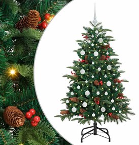 vidaXL Τεχνητό Χριστουγεννιάτικο Δέντρο με 150 LED Πράσινο 150 cm