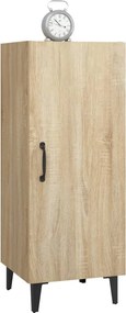 vidaXL Ντουλάπι Sonoma Δρυς 34,5x34x90 εκ. από Επεξεργασμένο Ξύλο