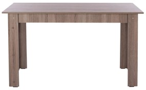 ΤΡΑΠΕΖΙ ΚΟΥΖΙΝΑΣ KELVIN, 140x80x77Υ εκ., SONAMA OAK TRUFFLE, HM2429.05 (1 Τεμμάχια)