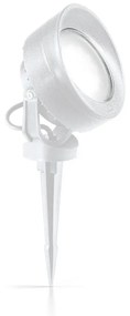 Φωτιστικό Δαπέδου Litio 145310 GX53 max 10W 15x12x34cm White Ideal Lux