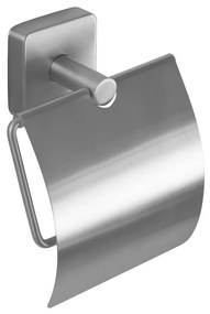 Χαρτοθήκη Κλειστή Quattro 440399 12x5,5x14cm Satin Karag Ανοξείδωτο Ατσάλι