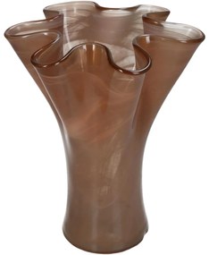 Βάζο ArteLibre Καφέ Ανακυκλωμένο Γυαλί 20x20x25cm-05155967